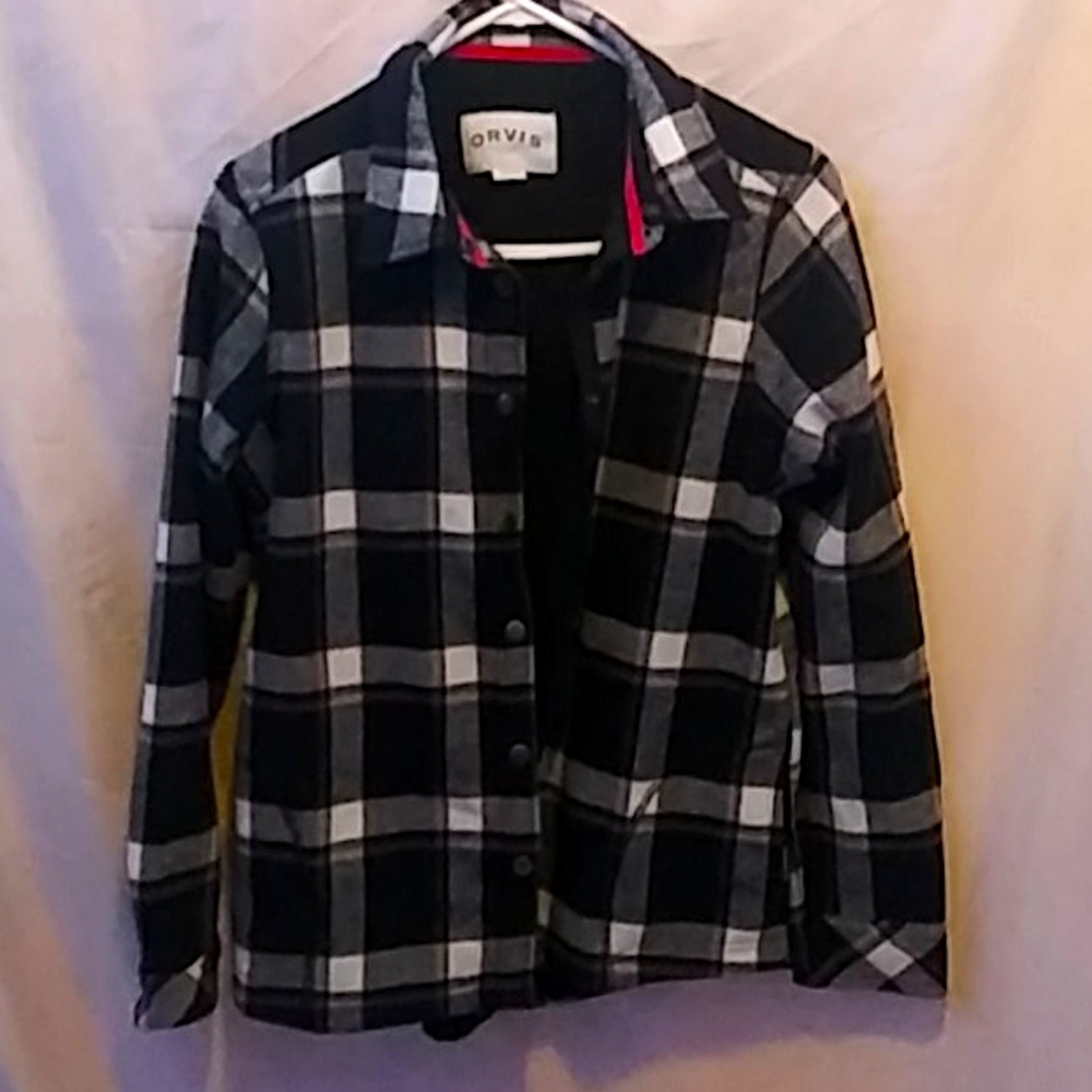 Black and white jacket
